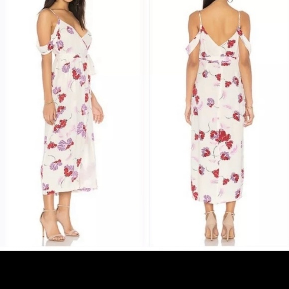 Bardot Floral Wrap Dress Bloomingdales Exclusive - Picture 2 of 4
